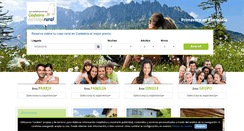 Desktop Screenshot of cantabriarural.com